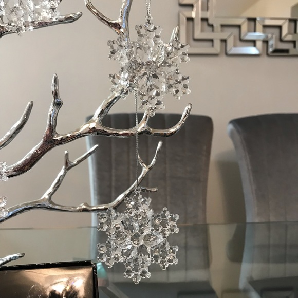 Tahari Home Holiday Tahari Home Snowflake Holiday Ornamentsdecor
